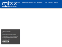 Tablet Screenshot of mixx-awards.pl